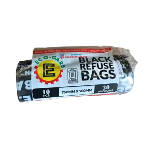 Black refuse bags, Bluwave Multisupplies ltd