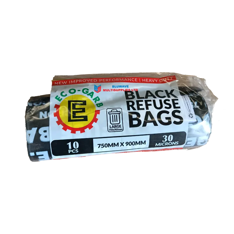 Black refuse bags