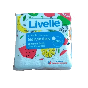 Livelle Serviettes, Bluwave Multisupplies ltd