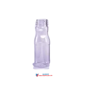 250ml Clear Water Bottle with lid