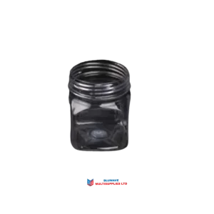 250ml Square bottom jar with lid