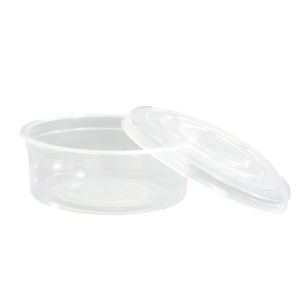 120*250ml With Lids - pack of 40 pcs