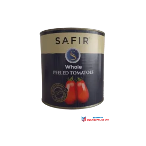 Safir Whole Peeled Tomatoes 2.25kgs, Bluwave Multisupplies limited