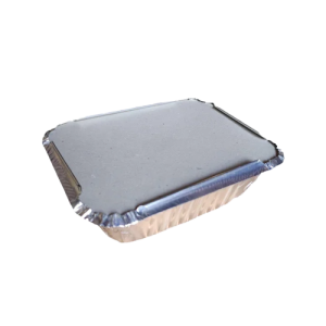 Aluminuim Container 420cc + Lid (pack of 10 pcs)