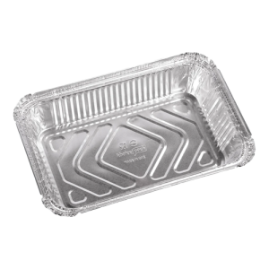 980cc Aluminum Container + Lids (pack of 10pcs)