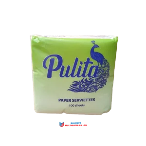 Pulita Serviettes 40s, Pulita Serviettes, Bluwave Multisupplies ltd