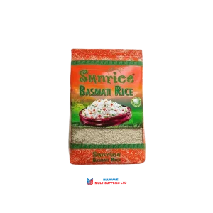 sunrise basmati rice 2kg, bluwave multisupplies ltd