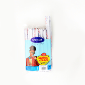 DS9 Black Wrapped Straws