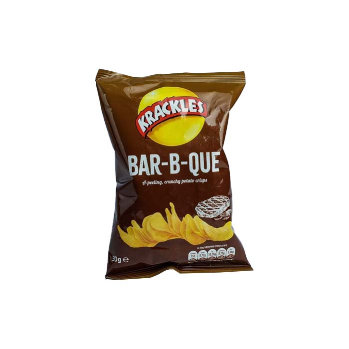 Krackles Bar-B-Que Flavour Crisps - 30g