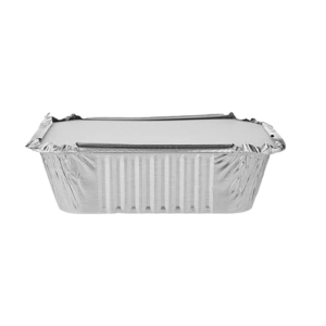 Aluminuim Container 420cc + Lid (pack of 10 pcs) - Image 2