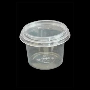 72/100Ml Sauce Cup With Lids “XPRO” – 50 pieces - Image 2