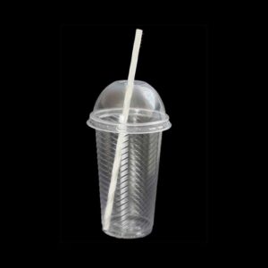 82/300Ml Clear Disposable Cup With Lids “XPRO” – 50 pieces - Image 2
