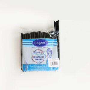 DS6 Black Unwrapped Straws - Image 1