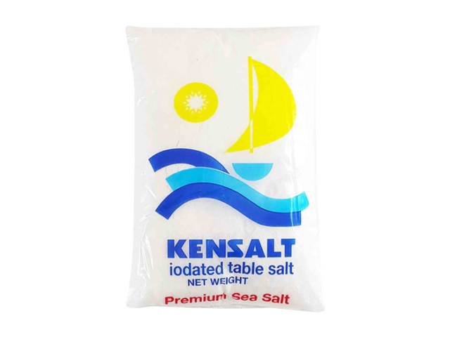 Kensalt Iodized Table Salt 1kg