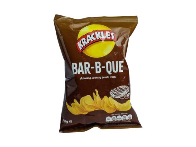 Krackles Bar-B-Que Flavour Crisps - 30g