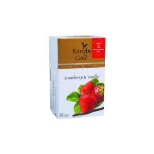 Kericho Gold Specialty Infusions Strawberry & Vanilla – 20 Bags - Image 1
