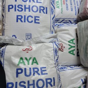 AYA PURE PISHORI RICE 25KG - Image 1