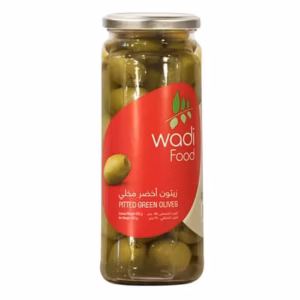 WADI GREEN OLIVES 340G