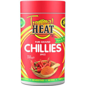 TROPICAL HEAT CHILLIES GROUND 100GM