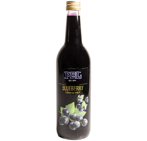 pel blueberry syrup 750ml