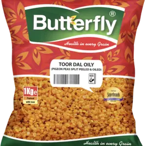 1kg-butterfly toor dal oily