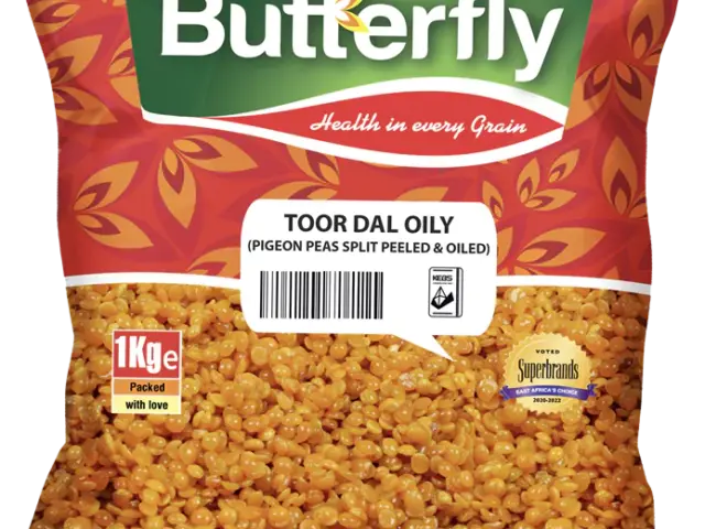 1kg-butterfly toor dal oily