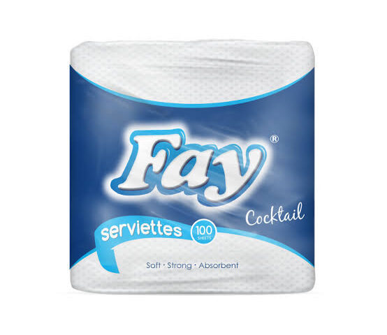 fay cocktail servietes 100s