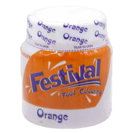 festival orange colour -10g